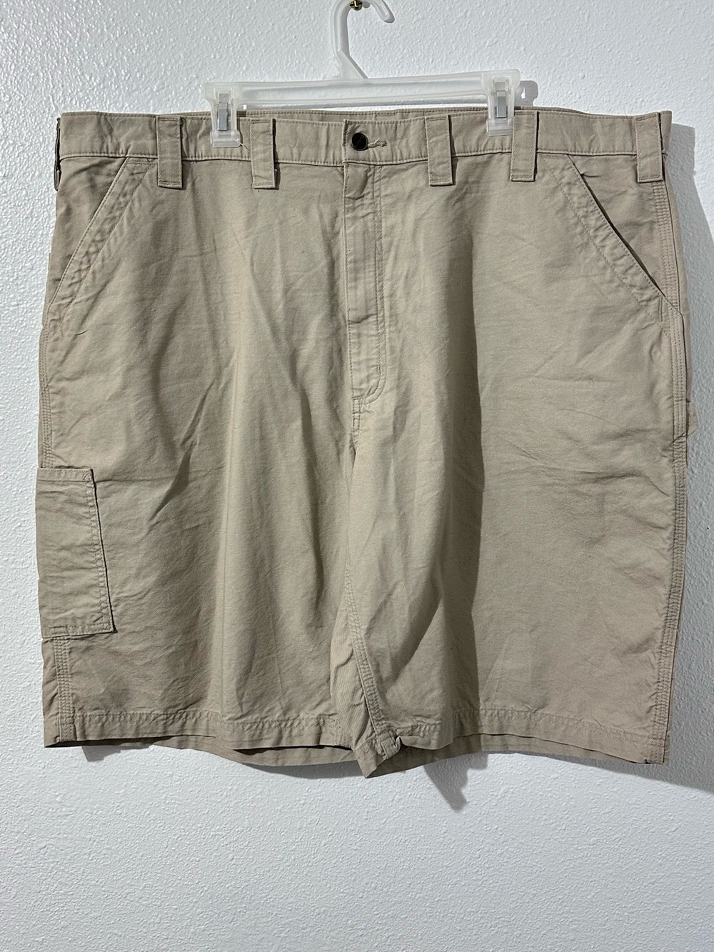 Carhartt Men's Casual Cargo Shorts in Khaki